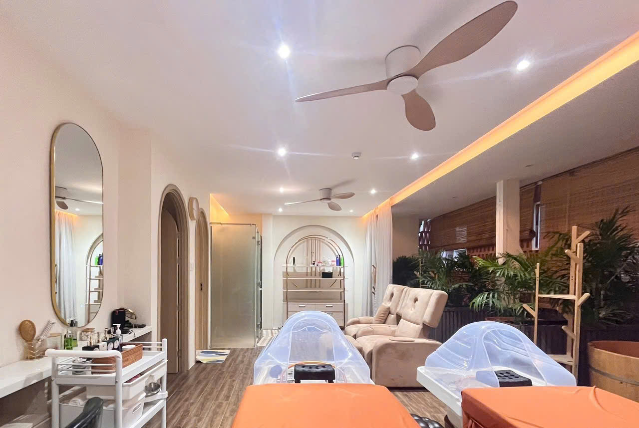 Khu vực tiếp đón Aqua Spa